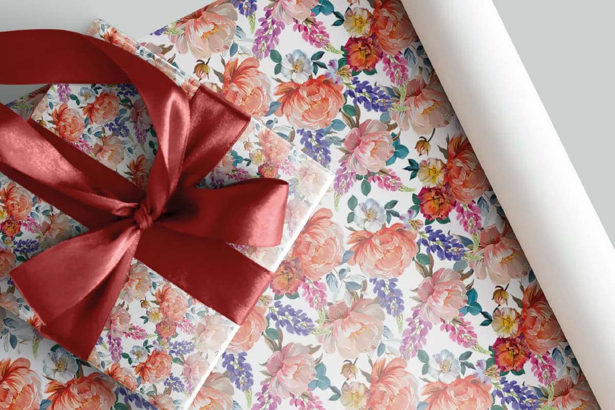 Floral Retro Blanco
