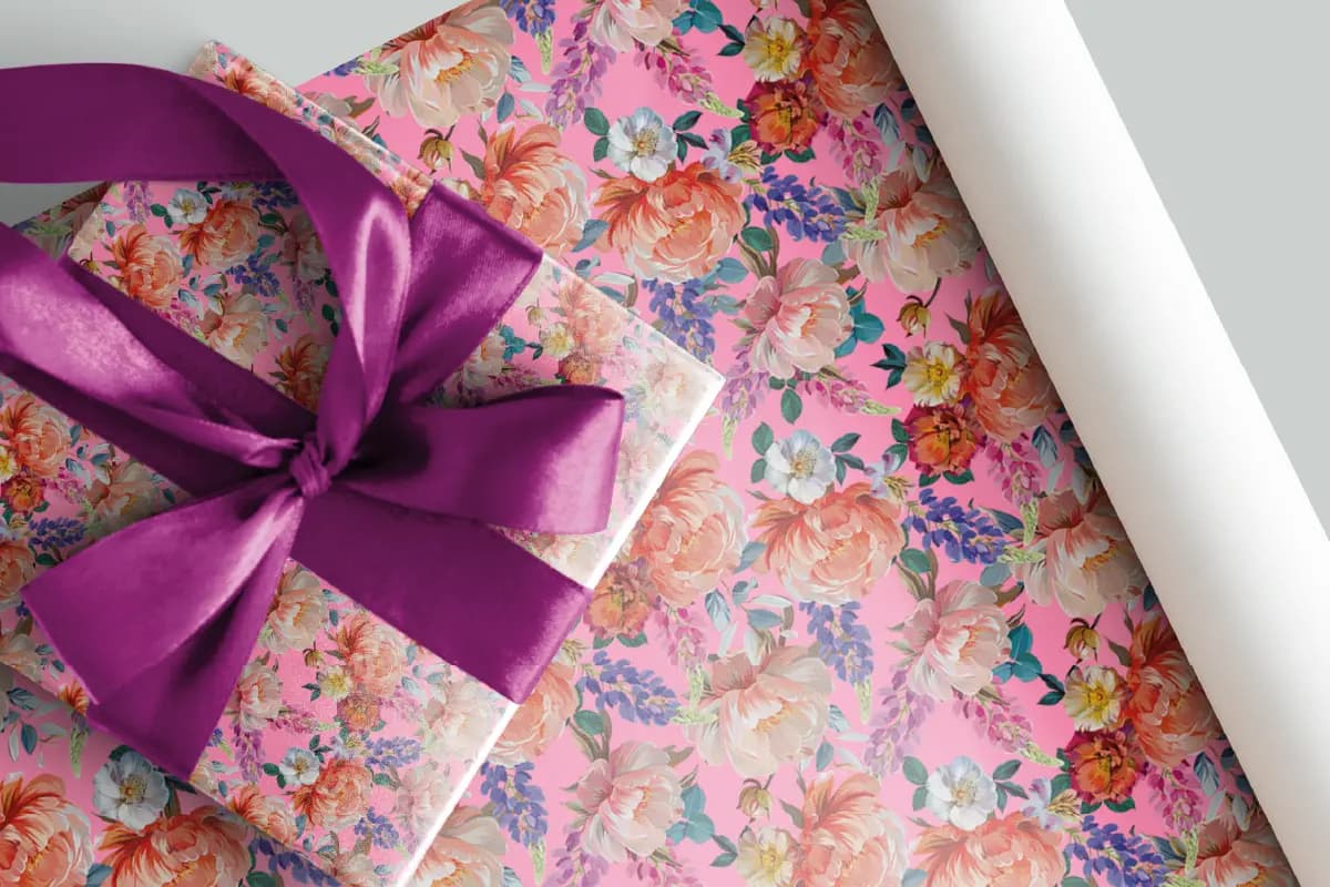 Floral Retro Rosa